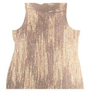 NWT Forever 21+ Black and Gold stretch dress